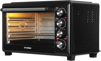 Мини-печь Hyundai MIO-HY086 38л. 1600Вт черный от магазина РЭССИ