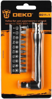Набор бит Deko BS11-1 (065-0589) (11пред.) для шуруповертов от магазина РЭССИ