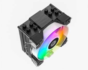 Устройство охлаждения(кулер) ID-Cooling SE-214-XT DF ARGB Soc-AM5/AM4/1200/1700/1851 черный 4-pin 31.5dB Al+Cu 180W 560gr Ret от магазина РЭССИ