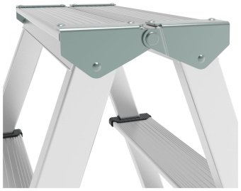 Двухсторонняя стремянка Новая Высота 2х5 ступеней 1120205 от магазина РЭССИ