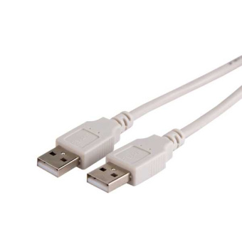 Кабель USB (шт. USB A - шт. USB A), 1.8м., серый от магазина РЭССИ