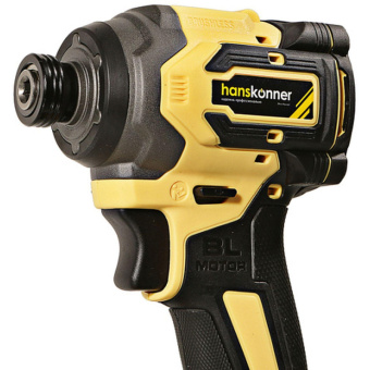 Аккумуляторный ударный винтоверт Hanskonner 1BatterySystem HCD20280BLC от магазина РЭССИ