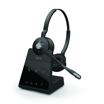 Наушники с микрофоном Jabra Engage 65 Stereo черный накладные Radio оголовье (9559-553-111) от магазина РЭССИ
