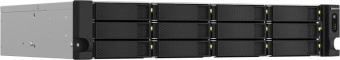 Сетевое хранилище NAS Qnap Original TS-1264U-RP-8G 12-bay стоечный Celeron N5095 от магазина РЭССИ