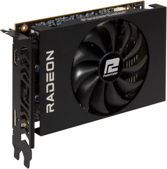 Видеокарта PowerColor PCI-E 4.0 AXRX 6400 4GBD6-DH AMD Radeon RX 6400 4096Mb 64 GDDR6 2039/16000 HDMIx1 DPx1 HDCP Ret от магазина РЭССИ