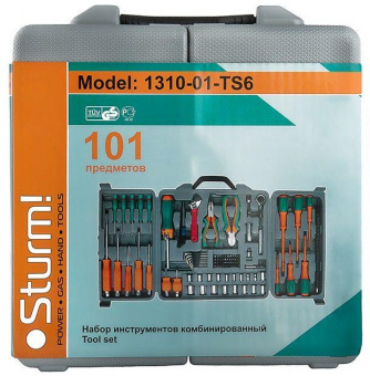 Набор инструментов Sturm! 1310-01-TS6 101 предмет (жесткий кейс) от магазина РЭССИ