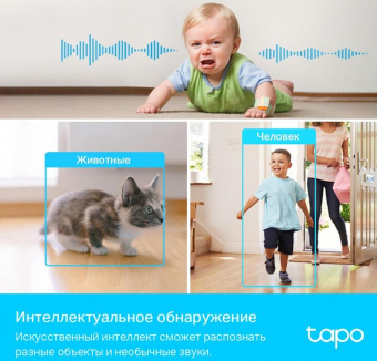 Камера видеонаблюдения IP TP-Link Tapo C225 5-5мм цв. корп.:белый от магазина РЭССИ