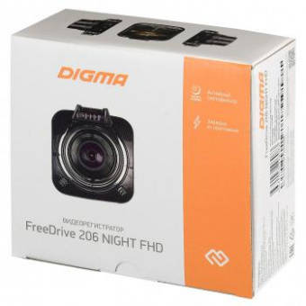 Видеорегистратор Digma FreeDrive 206 Night FHD черный 2Mpix 1080x1920 1080p 170гр. GP5168 от магазина РЭССИ