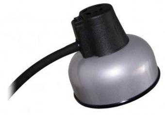 Светильник Трансвит БЕТА-СШ НДБ37-60-175 (BETA-СSH/SL) настольный на струбцине E27 серебристый 60Вт от магазина РЭССИ