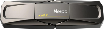 Флеш Диск Netac 512GB US5 NT03US5C-512G-32TA USB3.2 серый от магазина РЭССИ