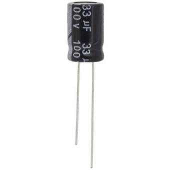 33 UF 100V 105*C 8*12 (JWCO) от магазина РЭССИ