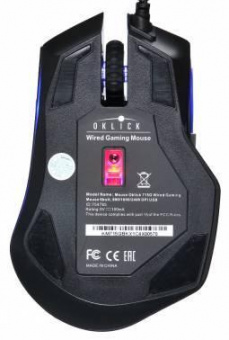 Мышь Оклик 715G черный/серебристый оптическая (3200dpi) USB (6but) от магазина РЭССИ