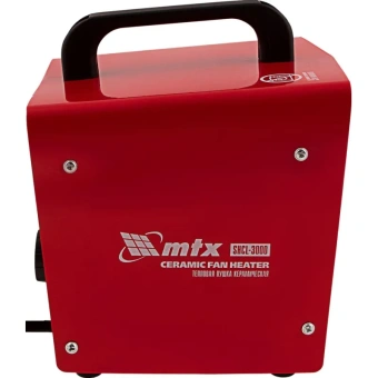 Тепловая керамическая пушка MTX SHCL-3000 квадратная 230 В 480 м3/ч 1/3 кВт 96403 от магазина РЭССИ