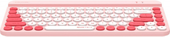 Клавиатура A4Tech Fstyler FBK30 розовый USB беспроводная BT/Radio slim Multimedia (FBK30 RASPBERRY) от магазина РЭССИ