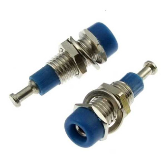 Z008 2mm panel jack BLUE от магазина РЭССИ
