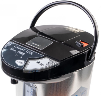 Термопот Galaxy Line GL 0612 3.2л. 900Вт черный/серебристый от магазина РЭССИ