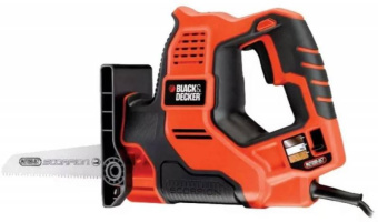 Сабельная пила Black+Decker RS890K-QS 500Вт 5500ход/мин от магазина РЭССИ