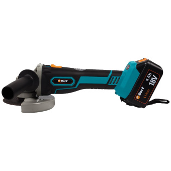 Углошлифовальная машина Bort BWS-18Li-125 1000Вт 9000об/мин рез.шпин.:M14 d=125мм (93722340) от магазина РЭССИ