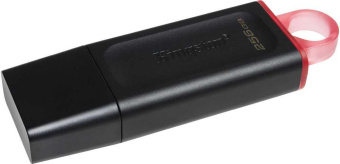 Флеш Диск Kingston 256Gb DataTraveler Exodia DTX/256GB USB3.0 черный/красный от магазина РЭССИ
