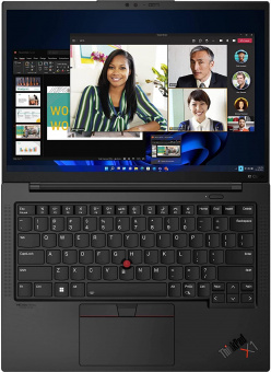 Ноутбук Lenovo ThinkPad X1 Carbon G10 Core i5 1235U 16Gb SSD512Gb Intel Iris Xe graphics 14" IPS WUXGA (1920x1200) Windows 11 Professional black WiFi BT Cam (21CCS9Q501) от магазина РЭССИ