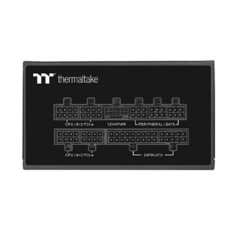 Блок питания Thermaltake ATX 850W Toughpower PF3 Gen.5 80+ platinum 24pin APFC 120mm fan 8xSATA Cab Manag RTL от магазина РЭССИ