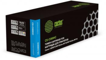 Картридж лазерный Cactus CS-C069HC 069H голубой (5500стр.) для Canon i-Sensys MF752Cdw MF752/MF754Cdw MF754 от магазина РЭССИ