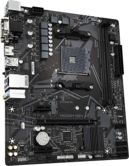 Материнская плата Gigabyte A520M S2H Soc-AM4 AMD A520 2xDDR4 mATX AC`97 8ch(7.1) GbLAN RAID+VGA+DVI+HDMI от магазина РЭССИ
