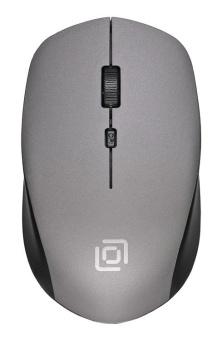 Мышь Оклик 565MW matt черный/серый оптическая 1600dpi беспров. USB для ноутбука 4but (1103663) от магазина РЭССИ