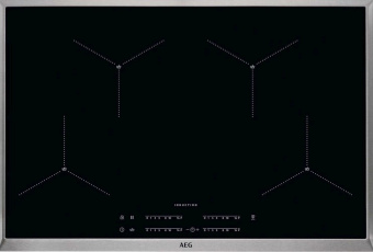 Индукционная варочная поверхность AEG IAE84411XB черный/серебристый от магазина РЭССИ