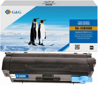 Картридж лазерный G&G GG-55B5H0E 55B5H00/55B5H0E черный (15000стр.) для Lexmark MS331dn/MS431dn/MS431dw/MX331adn/MX431adn/MX431adw от магазина РЭССИ