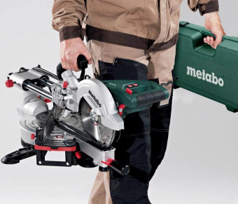 Торцовочная пила Metabo KGS 254 M 1800Вт 4500об/мин d=254мм от магазина РЭССИ