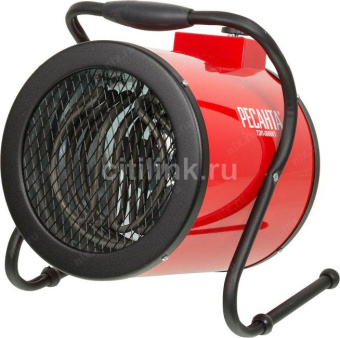 Тепловая пушка электрическая Ресанта ТЭП-5000К1 5000Вт красный от магазина РЭССИ