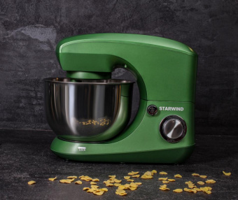 Миксер планетарный Starwind SPM5185 1000Вт зеленый от магазина РЭССИ