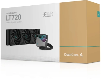 Система водяного охлаждения Deepcool LT720 Soc-AM5/AM4/1151/1200/1700 черный 4-pin 19-32.9dB Al 300W 1856gr Ret от магазина РЭССИ