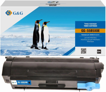 Картридж лазерный G&G GG-55B5X0E 55B5X00/55B5X0E черный (20000стр.) для Lexmark MS431dn/MS431dw/MX431adn/MX431adw от магазина РЭССИ