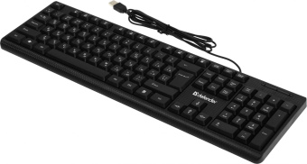 Клавиатура Defender Daily Hb-162 черный USB Multimedia (45162) от магазина РЭССИ