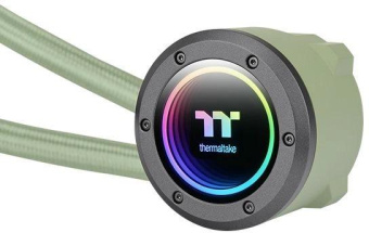Система водяного охлаждения Thermaltake TH280 V2 Matcha ARGB Soc-AM5/AM4/1151/1200/1700 зеленый 4-pin 34.7dB Al+Cu Ret (CL-W375-PL14MG-A) от магазина РЭССИ