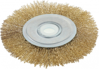 Щетка дисковая по мет. Elitech 1820.074700 d=125мм d(посад.)=22.2мм (угловые шлифмашины) (упак.:1шт) от магазина РЭССИ