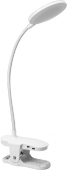 Светильник Gauss (GT2051) настольный на прищепке LED белый 5Вт от магазина РЭССИ