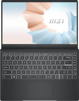 Ноутбук MSI Modern 14 B5M-244XRU Ryzen 5 5500U 16Gb SSD512Gb AMD Radeon 14" IPS FHD (1920x1080) noOS dk.grey WiFi BT Cam (9S7-14DL24-244) от магазина РЭССИ