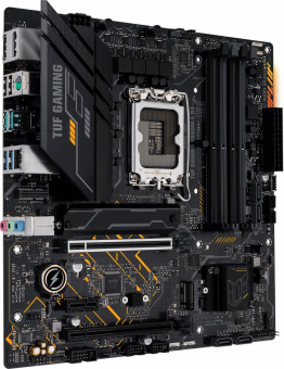 Материнская плата Asus TUF GAMING B660M-E D4 Soc-1700 Intel B660 4xDDR4 mATX AC`97 8ch(7.1) 2.5Gg RAID+HDMI+DP от магазина РЭССИ