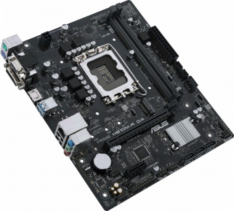 Материнская плата Asus PRIME H610M-R D4-SI Soc-1700 Intel H610 2xDDR4 mATX AC`97 8ch(7.1) GbLAN+VGA+DVI+HDMI White Box от магазина РЭССИ