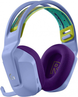 Наушники с микрофоном Logitech G733 фиолетовый мониторные Radio оголовье (981-000890)