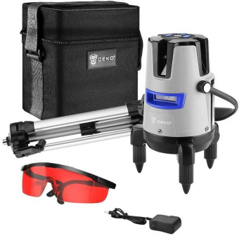 Лазерный уровень Deko DKLL02RB PRO SET 2 от магазина РЭССИ
