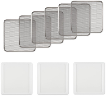 Сушка для фруктов и овощей Hyundai HYFD-8804 20под. 850Вт черный от магазина РЭССИ