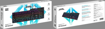 Клавиатура GMNG GG-KB765XP механическая черный USB Multimedia for gamer LED (1901096) от магазина РЭССИ