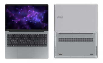 Ноутбук Hiper DZEN MTL1569 Core i5 1135G7 16Gb SSD512Gb NVIDIA GeForce MX450 2Gb 15.6" IPS FHD (1920x1080) Free DOS grey WiFi BT Cam 5700mAh (7QEKD4OD) от магазина РЭССИ