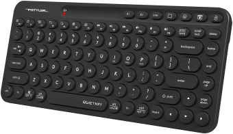 Клавиатура A4Tech Fstyler FBK36C AS черный USB беспроводная BT/Radio slim Multimedia (FBK36C AS) от магазина РЭССИ