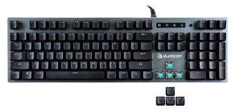 Клавиатура A4Tech Bloody B765 механическая серый USB for gamer LED (B765 GREY/NEON (GREEN SWITCH)) от магазина РЭССИ