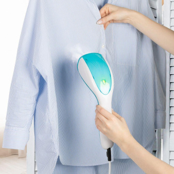 Отпариватель ручной Endever Odyssey Q-427 800Вт белый/голубой от магазина РЭССИ